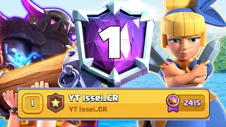 Top1 with PEKKA BRIDGE SPAM with Dagger Duchess😍-Clash Royale