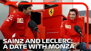 Ferrari's Carlos Sainz and Charles Leclerc Preview Monza | 2021 Italian Grand Prix