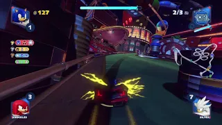 Team Sonic Racing - Online Team Lightning Race - Roulette Road