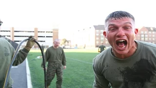 US Marines React To Being Pepper Sprayed And Tased - US Marines OC Pepper Sprayed And Tased