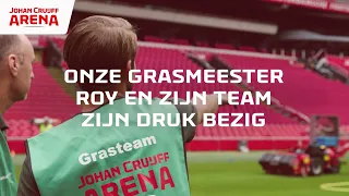 Zo wordt de nieuwe grasmat van de Johan Cruijff ArenA aangelegd