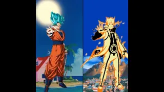 !Naruto vs goku Powers#NARUTO#GOKU#DRAGON BALL#SHORTS