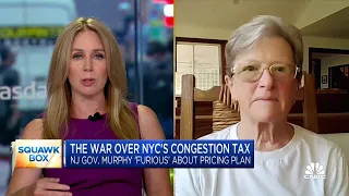 'New Jersey should get over it' over New York City's congestion tax, says Kathryn Wylde