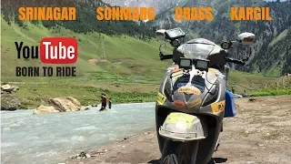 SRINAGAR TO KARGIL | LADAKH | TVS JUPITER | 2017