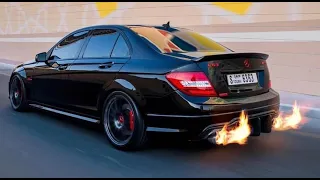 Mercedes-Benz AMG C63 W204 BRUTAL Exhaust sound LOUD Compilation vol1