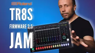 TR8S FIRMWARE 2.5 TECHNO JAM