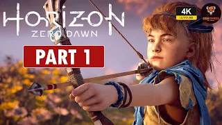 (PS5) HORIZON ZERO DAWN: Gameplay Walkthrough Part 1 [60FPS 4K HD]