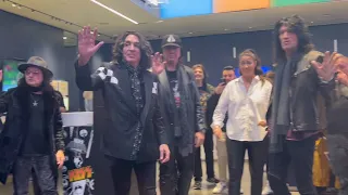 Kiss - New York Post, Pop Up Store Experience, Swatch Times Square Gene Paul Eric Tommy Nov 30 2023