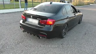 BMW F30 330i mit B48 - Komplettumbau der Abgasanlage mit Messung und Drive-By