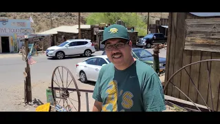 Oatman, Arizona along Historic Route 66! See this old Mining Town and the Donkeys!