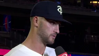 Twins' Wallner on grand slam: 'That was a lot of fun to hit that one'