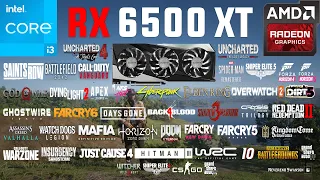 RX 6500 XT Test in 50 Games in 2022