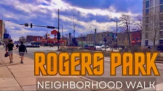 [4K] 🇺🇸 Chicago Walking Tour 2024 | Rogers Park Chicago | Chicago, Illinois Walking Vlog