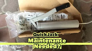 QuickJack Maintenance Greasing - how to do it?