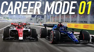 F1 22 CAREER MODE PART 1: Last Lap Crashes! Driver Career Mode Playthrough! (F1 2022 Game)