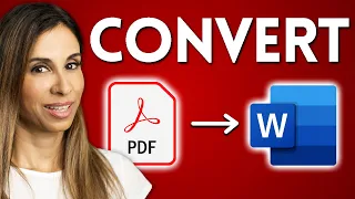 How To EASILY Convert PDF to Word | True and Scanned PDF