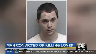 Man convicted of killing lover