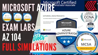 Az 103 104 exam labs made simple & handy Microsoft Azure Administrator Practical Guide Part 1 Demo