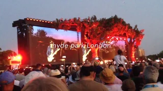 Eric Clapton, Carlos Santana, and Paul Carrack: High Time We Went @BST Hyde Park 8/7/2018