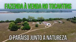 FAZENDA  A VENDA NO TOCANTINS, JOIA RARA DO RIO ARAGUAIA