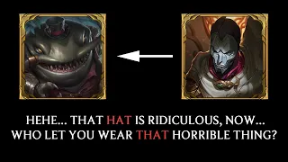 What champion think about TAHM KENCH? And he about them