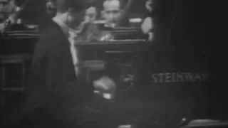 Van CLIBURN plays RACHMANINOV 3d Concerto VIDEO Moscow 1958   (1-5)