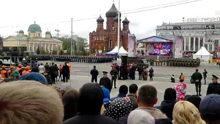 Парад Победы 9 мая 2017 года на площади "Ленина" в Туле