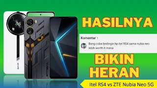 ITEL RS4 VS ZTE NUBIA NEO 5G || Hasilnya diluar dugaan...