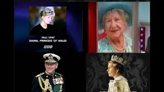 GOD SAVE THE QUEEN/KING - BBC royal death announcements 1997-2022