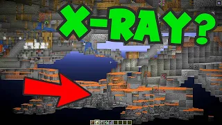 Minecraft 3 XRAY GLITCH TUTORIAL 2020: HOW TO SEE THROUGH THE GROUND & BLOCKS in Minecraft SURVIVAL?