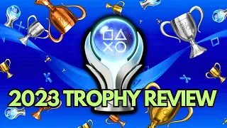 Reviewing My PLATINUMS From 2023 - Special Trophy List Review