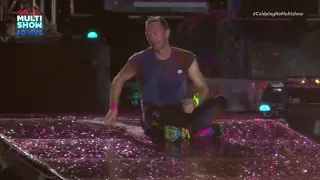 Plateia do Rock in Rio faz Chris Martin cantar novamente "Viva la vida"