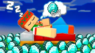 ¡Nos PASAMOS Minecraft DURMIENDO! 😴🛏️🌙 SILVIOGAMER MINECRAFT PERO