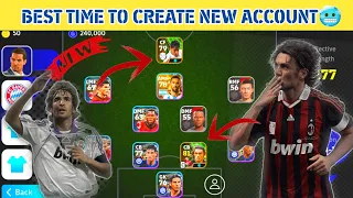 The Best Beginning Ever!!🥶 - Best Time to create New Account in EFootball 24 [ Part - 1]