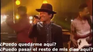 Bruno Mars   Locked Out Of Heaven Live Subtitulada