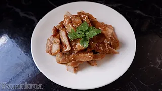 สวนครัวมาแจกสูตร ข้าวหมูอบ หมููนุ่มลิ้นละลายในปากหอมกลิ่นเครื่องเทศ I roasted pork I