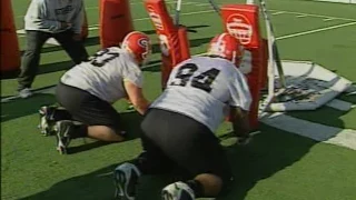 Georgia Bulldogs -   Defensive Line Drills