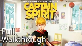 The Awesome Adventures of Captain Spirit All Cutscenes (Movie Full Walkthrough) PS4 Pro