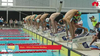 LSS Pool 100 m Rescue Medley- MEN