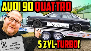 EXTREM seltener TRESER Umbau! - Audi 90 Quattro 5 Zyl Turbo - 20 Jahre vergessen?!