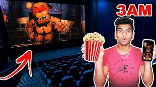 DO NOT WATCH FIVE NIGHTS AT FREDDY’S MOVIE AT 3AM! *THIS IS WHY* FREDDY FAZBEAR BROKE INTO MY HOUSE!