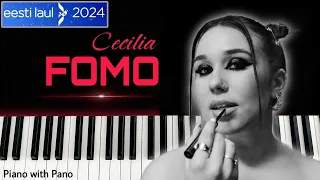 Cecilia - FOMO | Eesti Laul 2024 | Piano Cover | Estonia 🇪🇪 Eurovision 2024