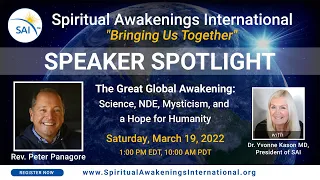 Mystical Experiences & NDEs - Speaker Spotlight, Peter Panagore