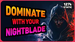 EASY Stamina Nightblade - 127k Static Rotation - Scribes of Fate