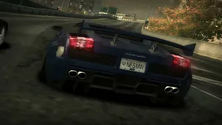 Lamborghini Gallardo Defeated Blacklist 2 Final Race in Need For Speed Most Wanted 4K Gameplay