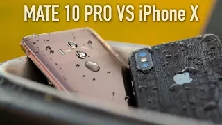 Huawei Mate 10 Pro vs iPhone X Full Comparison With Camera Test!
