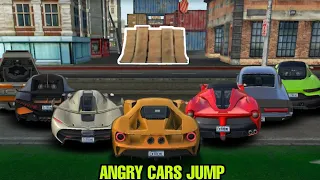 ANGRY CARS JUMP 😎 Extreme car driving simulator 🤯