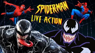 SPIDER-MAN 90's Intro Live Action! #4 Comparison