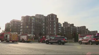 3-alarm fire at Detroit's Alden Towers apartment complex leaves two injured