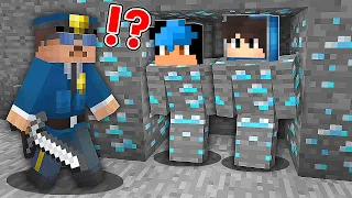 TAKHLE JSME VYPRANKOVALI POLICAJTY V MINECRAFTU! 🚓 😱 Helix a Majty